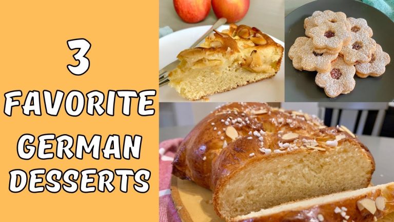 3 Best German Dessert Recipes
