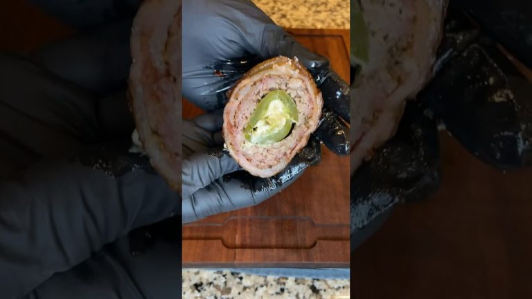 Smoked Armadillo Eggs | Kyle Schroeder #cooking #smoking #bbq #appetizer