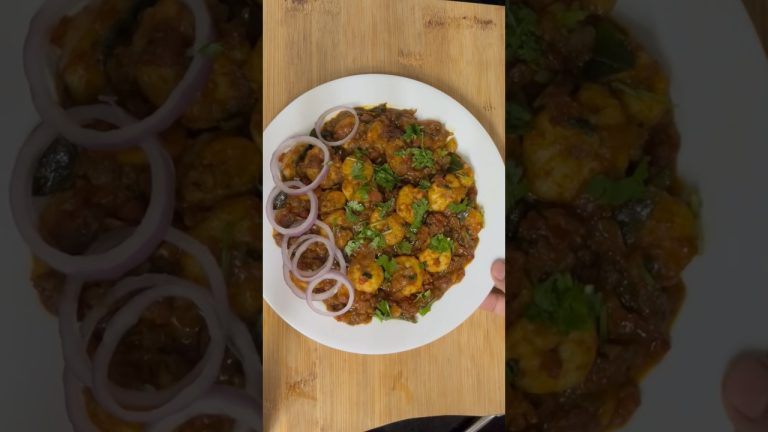 कोळंबी तवा मसाला फ्राय || prawns masala #koli #agrikoli #foodie #food #cooking #seafood #fish