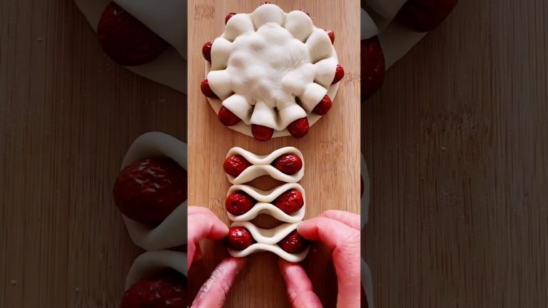 Satisfying & Creative Dough pastry recipes | Bun| shaped| pasta| bread roll |246| #shorts