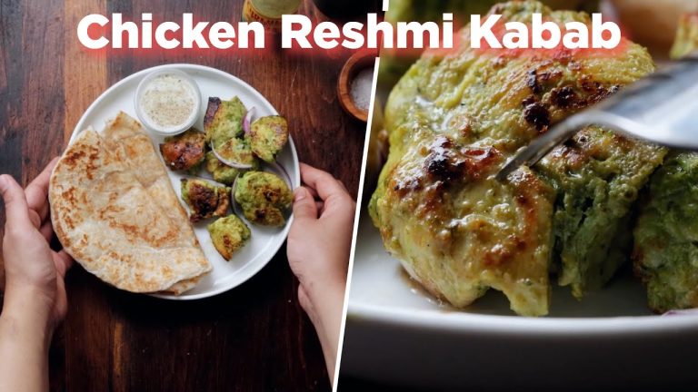 Mouthwatering Chicken Reshmi Kabab Recipe