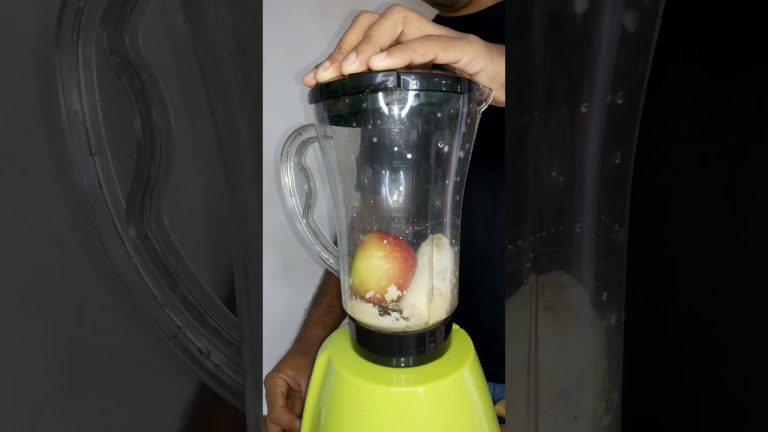 Will the apple and banana be in the blender? | great ideas | Experiment