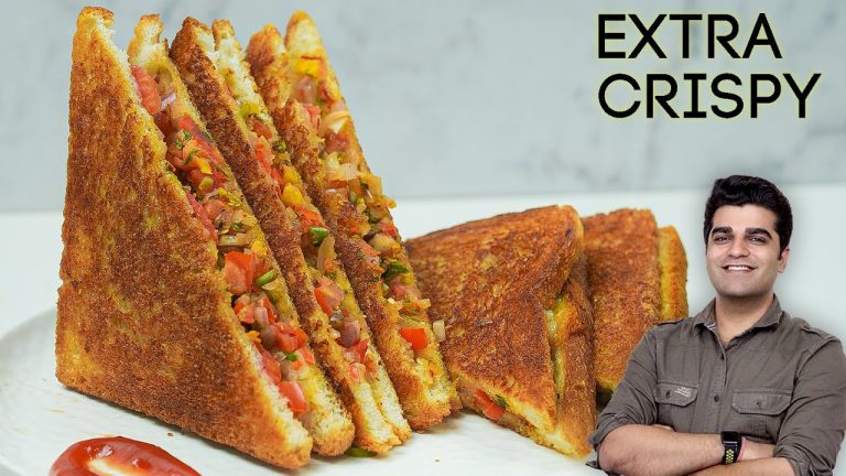 मेरी WIFE हफ्ते में 3 बार मुझसे यही बनवाती है। जानिए Onion Tomato Sandwich का अनोखा राज़ | 10 minute