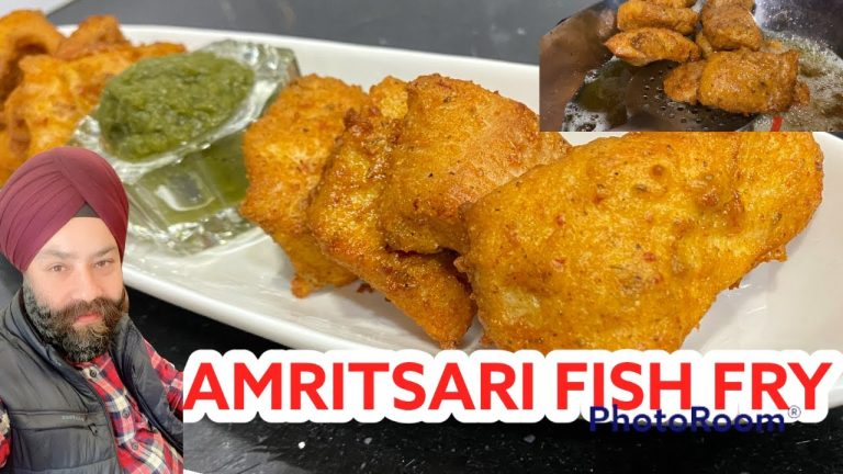 Amritsari fish fry. Fish pakora . Fish fry easy recipe. Sardar ji cooking shooking fish fry recipe