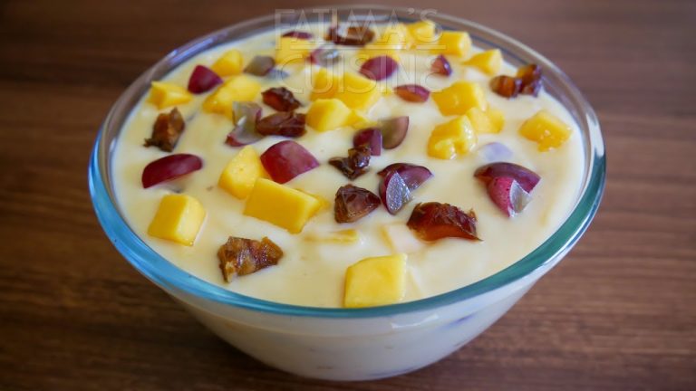 Fruit Custard Easy | Easy Dessert Recipes | Fruit Custard Recipe
