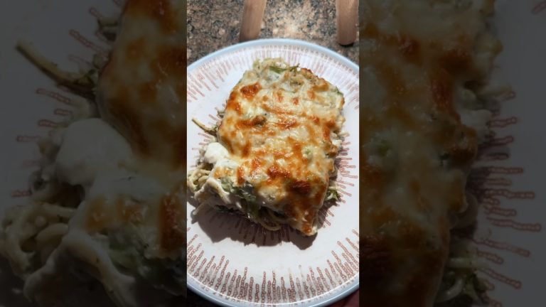 Favori tarifiniz olacak FIRINDA BROKOLİLİ MAKARNA