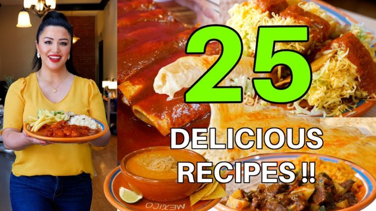 MEXICAN FOOD COMPILATIONS DINNER RECIPES | Satisfying and tasty food| Over  3 hours of COOKING!!!