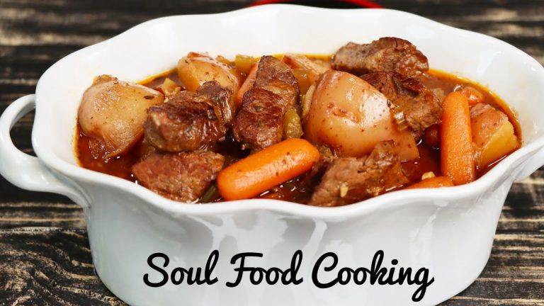 Beef Stew Recipe – How to Make The Best Beef Stew -Slow Cooker Recipe