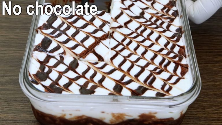 Easy Chocolate Dessert | No Bake Dessert recipe