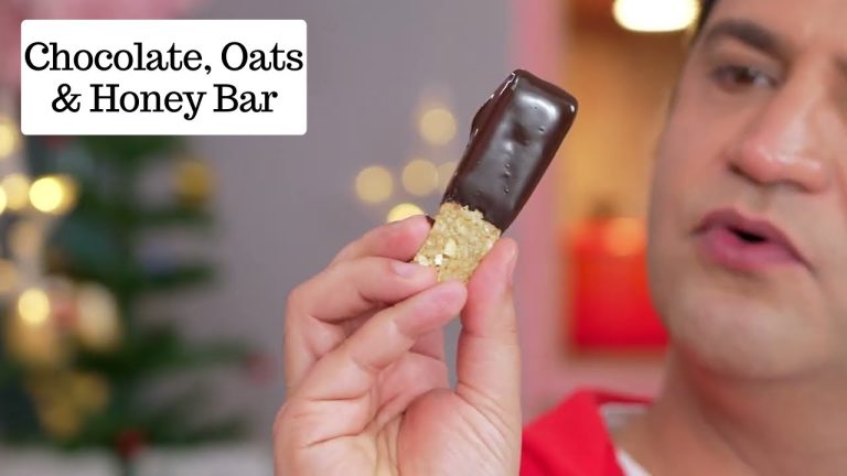 Chocolate Oats, Date and Honey Bar | HEALTHY DESSERT BAR | Kunal Kapur Recipes | Snack Using Oats