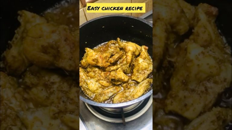 Easy chicken recipe #viral #trending #easytocook #shots #youtube