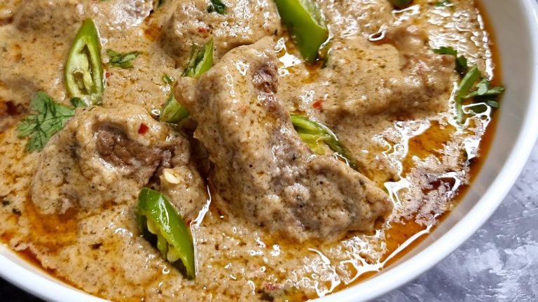 Mughlai White Mutton Handi Recipe ❤️| BakraEidSpecial Recipe By Cook with Lubna