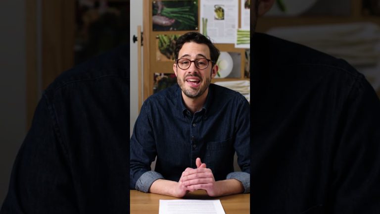 Don’t Snap the Ends Off Asparagus #Shorts