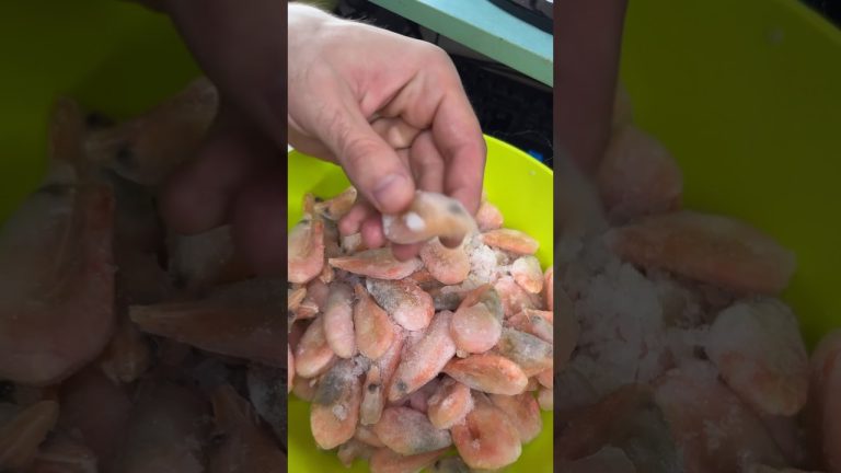 Никогда не покупай замороженные креветки