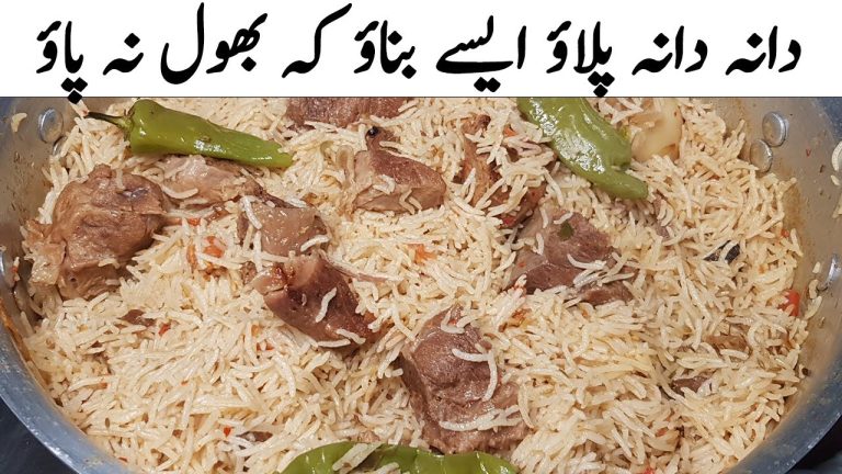 Degi Yakhni Pulao | Beef Yakhni Pulao (with subtitles)