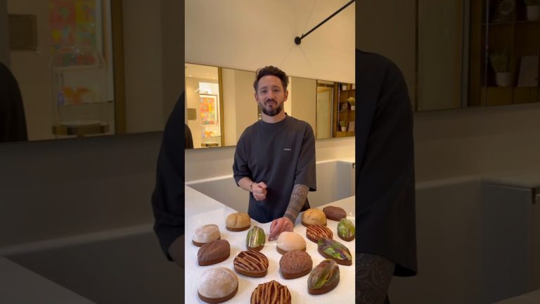 𝘾𝙚𝙙𝙧𝙞𝙘 𝙂𝙧𝙤𝙡𝙚𝙩 𝙡 Caramel, praliné, crème, pâte sucrée… 👀 🫦#cedricgrolet #shorts #fyp