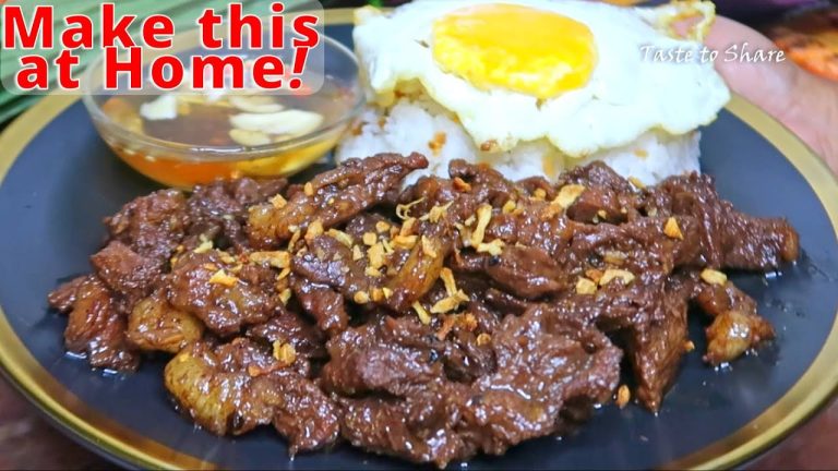 Delicious & Tender💯👌 Slow Cooker Beef Recipe❗ Step by Step Best Beef Tapa Method, Beef Tapa recipe