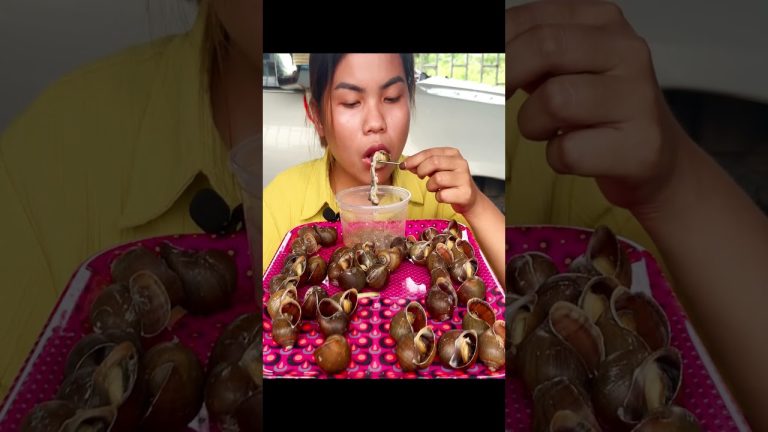 snail boil so yummy , snails recipe , seafood snails #shorts #short #eating 125