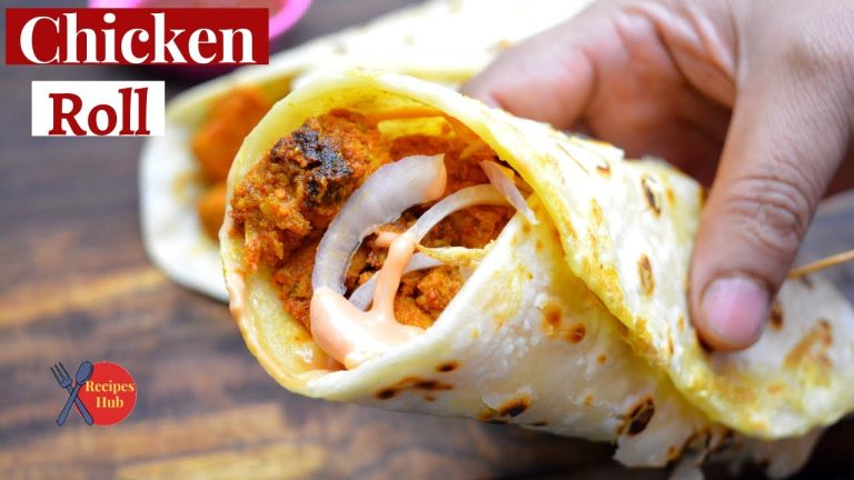 Chicken Roll Recipe | चिकन रोल रेसिपी रेस्टोरेंट स्टाइल | Chicken Roll by Recipes Hub