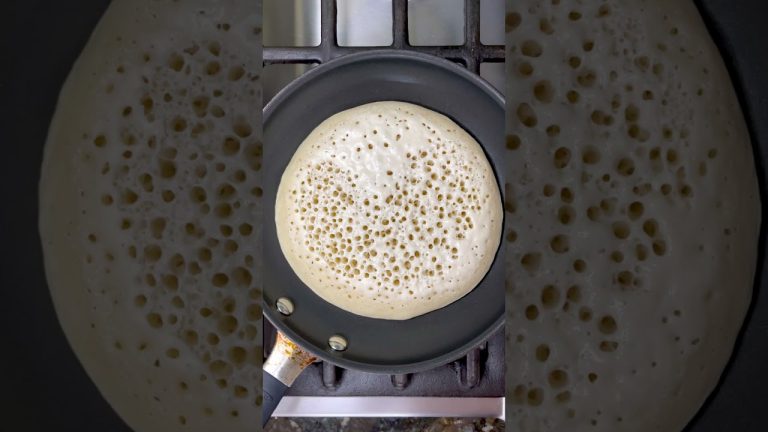 Crispy and Chewy Crumpets #Shorts