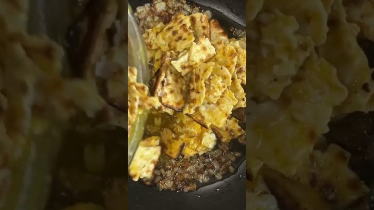 Treat Yourself to Matzo Brei #Shorts