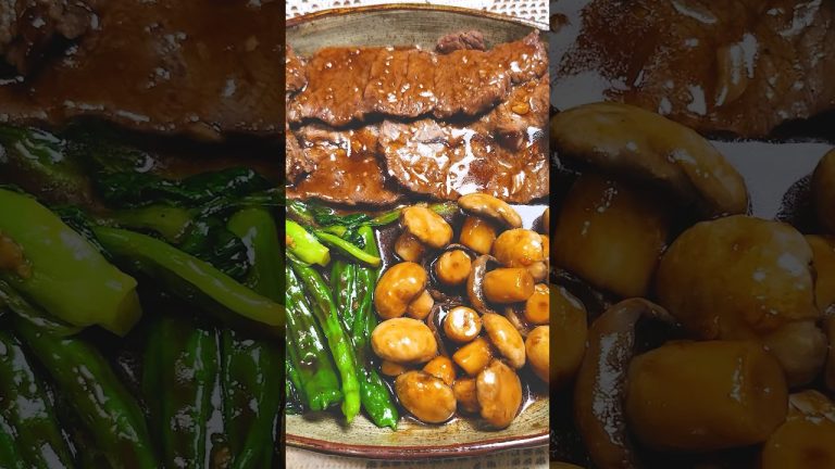 펜 하나로 동서양이 어우러진 거룩한 맛의 스테이크 레시피! #요리고수 #부채살