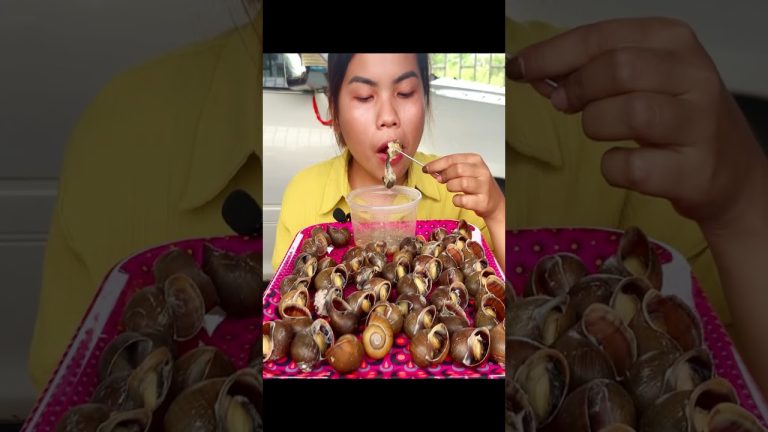 snail boil so yummy, snail recipe, seafood recipe #shorts #short #food 141
