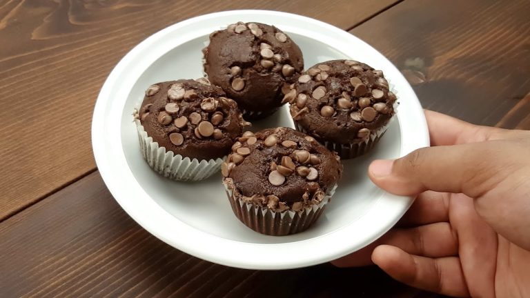 Chocolate Chip Muffins | Easy Dessert Recipes At Home | Moist and Rich Delight!