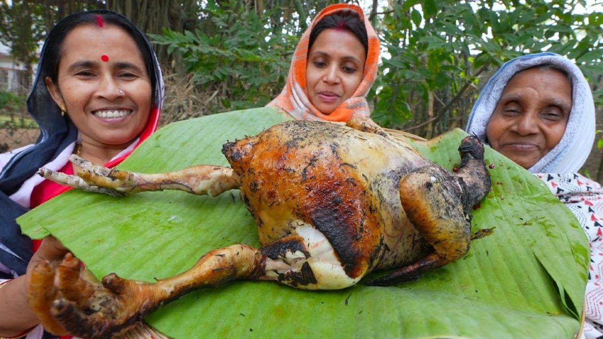 Champaran style poltri chicken curry recipe in matka hari | মায়ের হাতে চম্পারণ পদ্ধতিতে মাংস রান্না