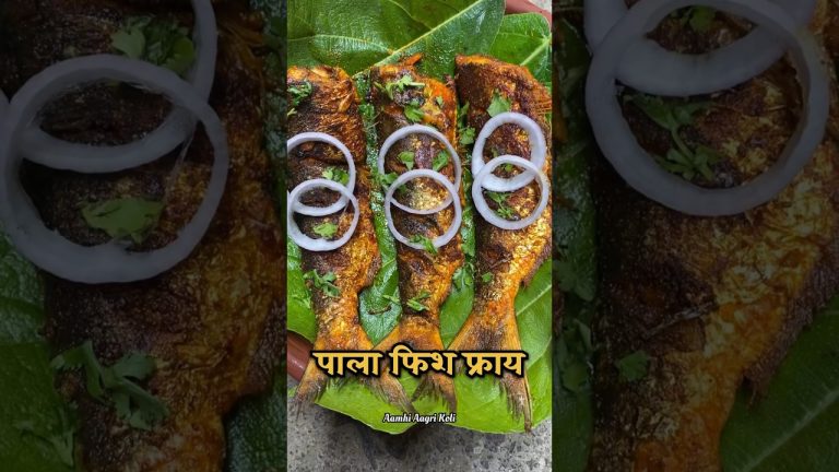 पाला फिश फ्राय | Palla Fish Fry Recipe | Crispy Fish Fry Recipe | Quick and Easy Recipe | #shotrs