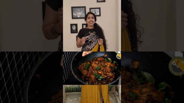 Beginners chicken പെരട്ട് 😋| chicken perattu| chicken varattiyathu| easy chicken | #shorts #chicken