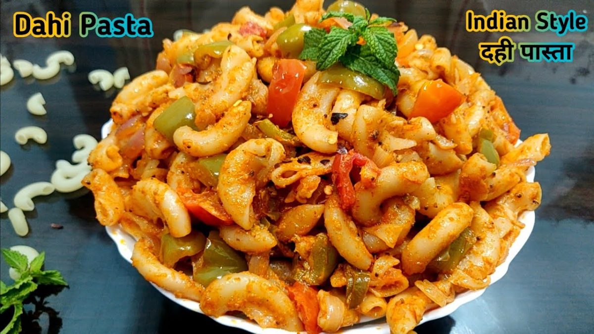 Dahi Pasta|दही पास्ता| pasta recipe| cheesy masala macaroni| red sauce pasta #pasta #masalamacaroni
