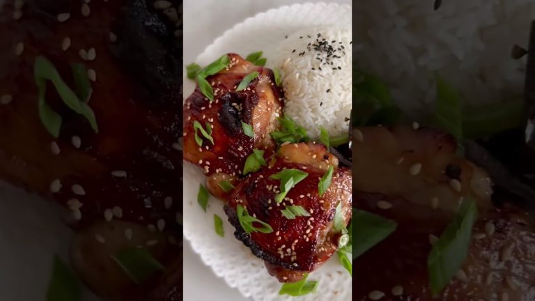 Bachan’s Japanese BBQ Sauce Chicken #shorts