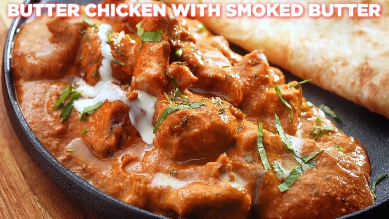 Butter Chicken with Smoked Butter Recipe