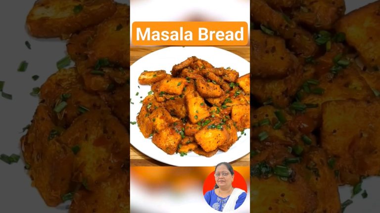 Masala Bread recipe | #bread #recipe #youtubeshorts #cooking #winter #snack #breakfast #foodie