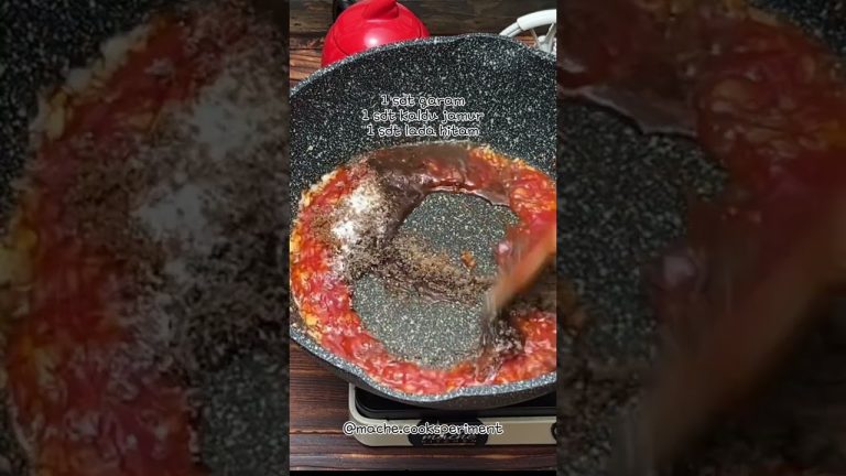 Saus BBQ homemade enak dan serbaguna