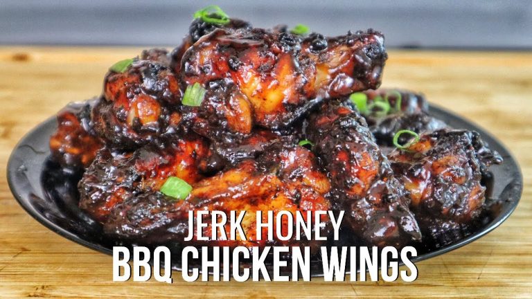 Jerk Honey BBQ Wings | Super Bowl Game Day