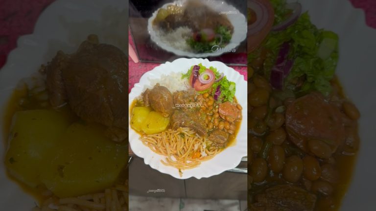 ALMOÇO SIMPLES E FÁCIL DE FAZER!