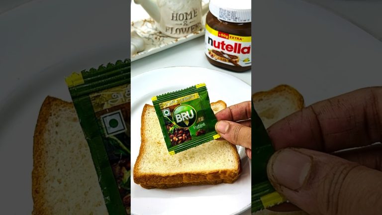 5 mins Bread Snacks #shots #snacks #chocolate