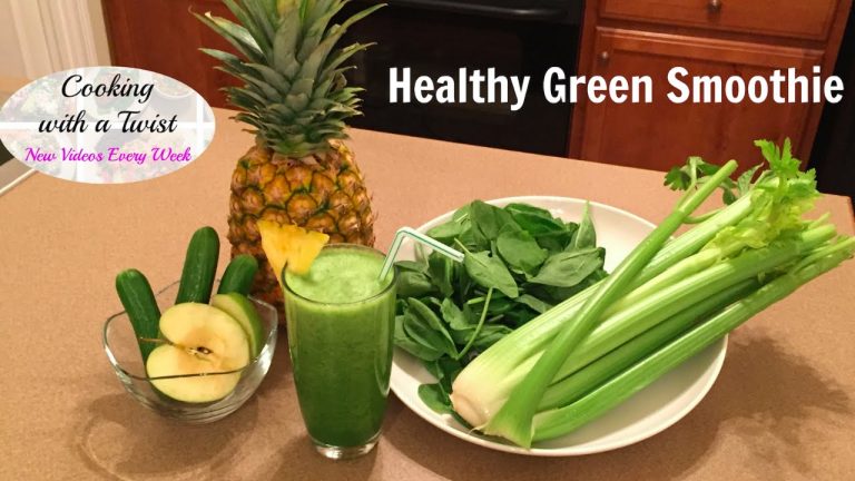 Healthy Green Smoothie Recipe: Celery Drink Recipe – Green Drink