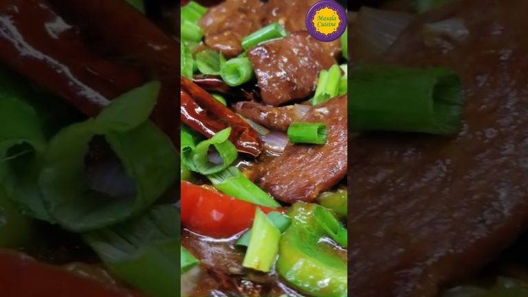Mongolian Beef #shorts #food #cooking #reels