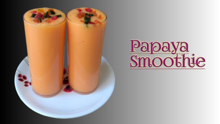 Healthy Papaya Smoothie | Papaya Shake Recipe | Refreshing Summer Drinks | Informative kitchen