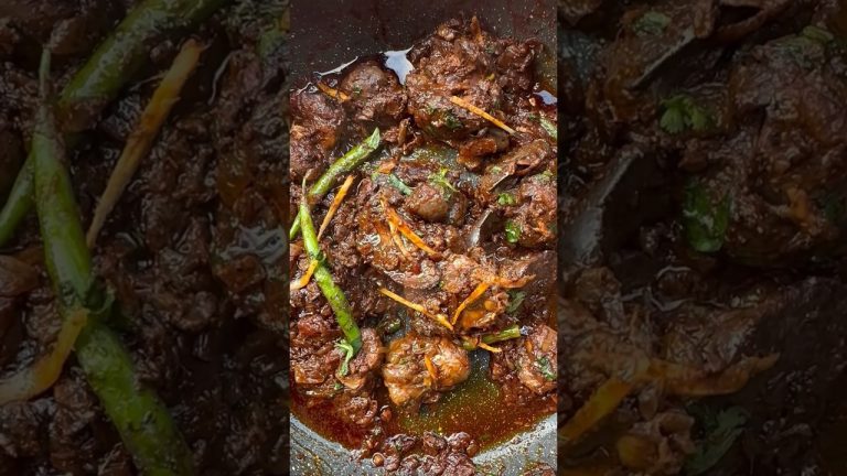 Bombpaat🐔Pota-Kaleji:Recipe in Description #kalejifryrecipe #potakaleji #kalejirecipe #kalejimasala