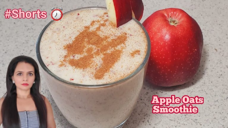 Apple Smoothie for Weight loss | Healthy Sugar Free Smoothies |  Smoothies for Breakfast | Smoothies