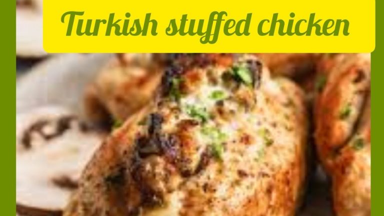 Restaurant style turkish stuffed chicken | roasted stuffed chicken recipe