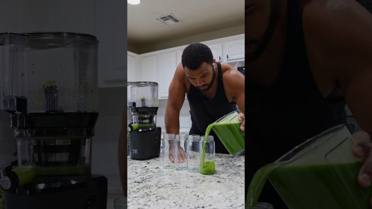 Green juice🥤 rich in antioxidants, anti inflammatory, and can help support gut health‼️