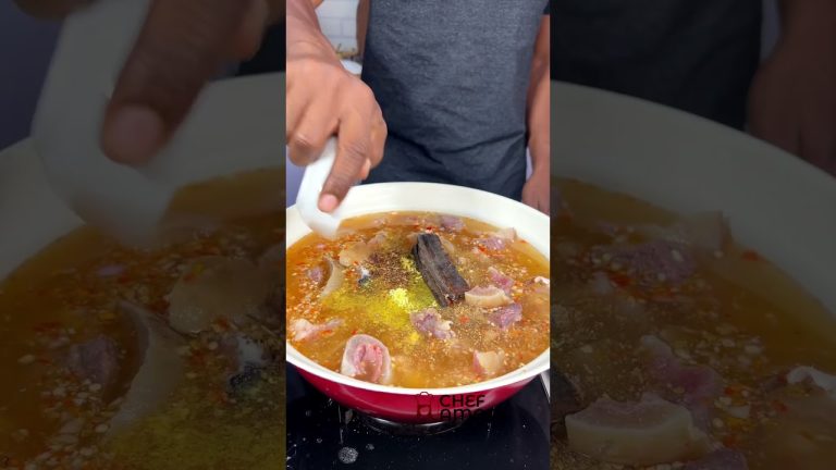 Rate his Peppersoup Game.  #youtubeshorts #youtubemadeforyou