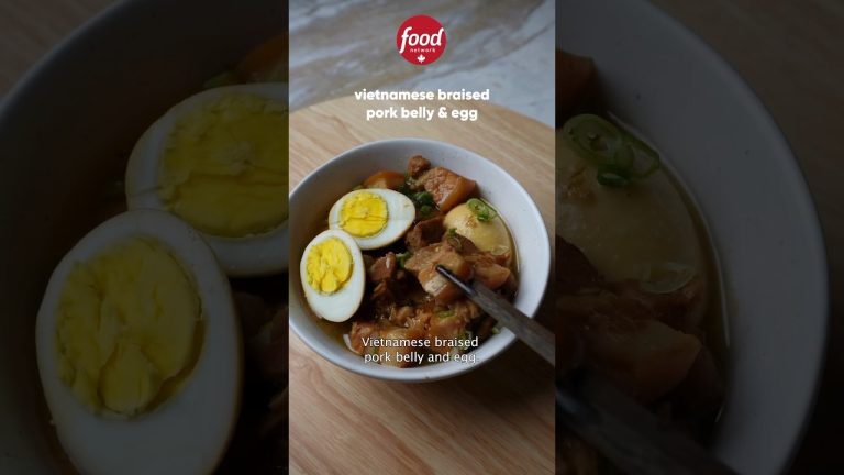 Vietnamese Braised Pork Belly and Egg ✨ #lunarnewyear