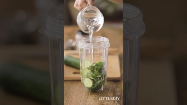 Drink this for Clear glowing skin – cucumber water