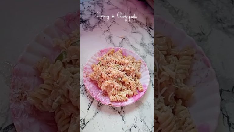 creamy and cheesy swhite sauce pasta recipe #gauharsheikh#pasta#youtubeshorts#ytshorts